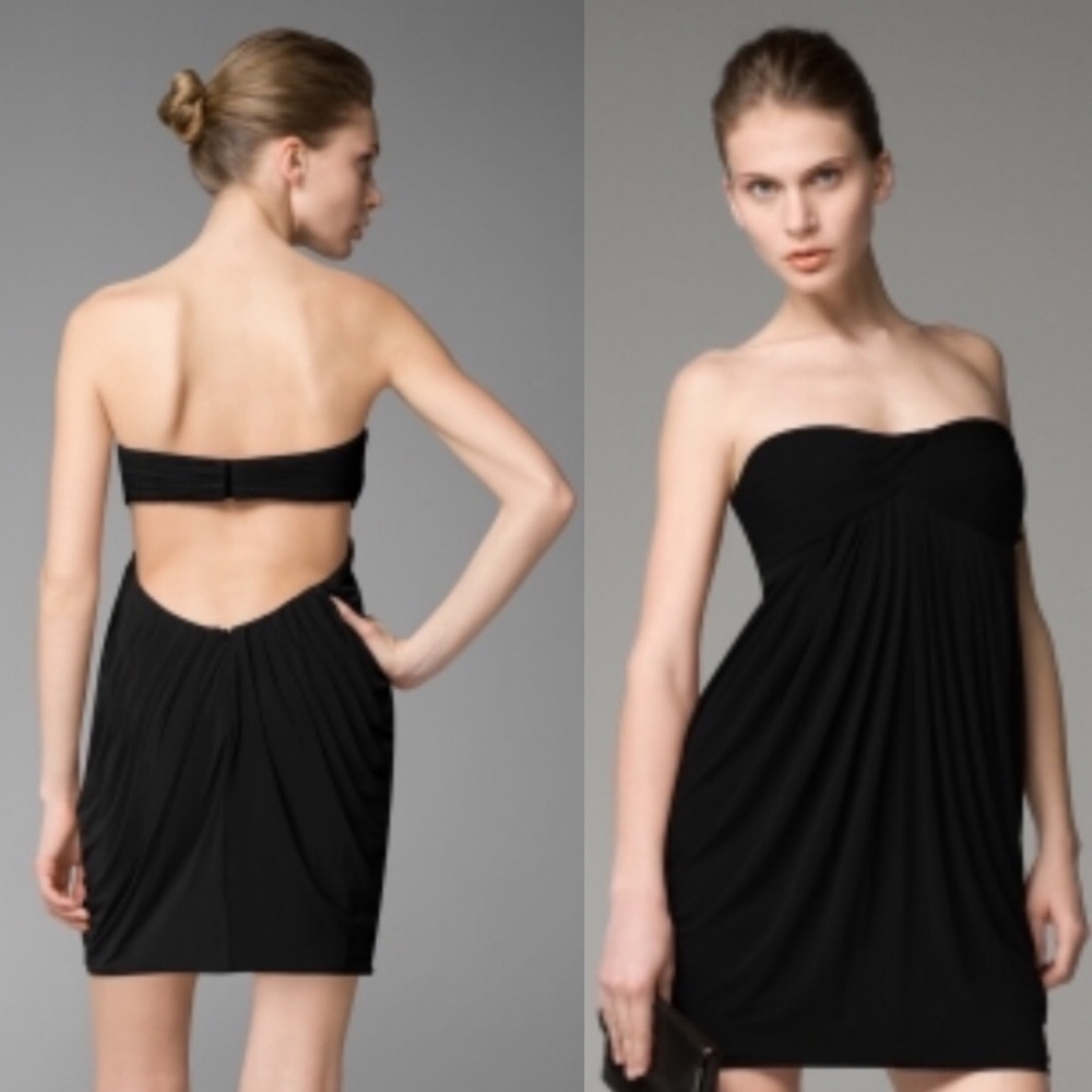 🌟 BCBG Max Azria Sweetheart Bubble Drape Dress XS